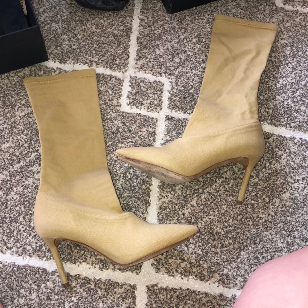 Authentic Yeezy canvas boots 38.5 - Picture 5 of 8